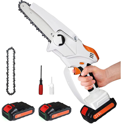10 Inch Brushless Motor Cordless Portable Chain Saw Machine Untuk Pemotong Kayu
