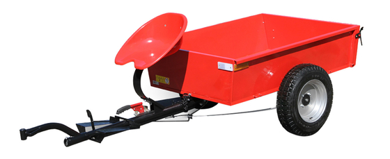125Kg 4 Wheel Garden Tiller Machine Single Axle 400Kg Load Traktor Kecil Rotary Tiller
