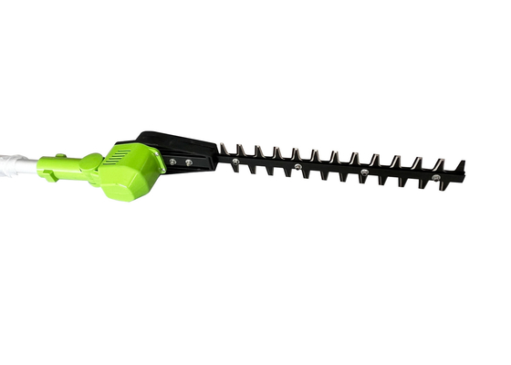 1400rpm Menangani Teleskopik Jangkauan Panjang Hedge Trimmer Alat Listrik Taman 18V