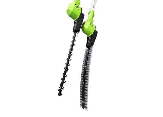 1400rpm Menangani Teleskopik Jangkauan Panjang Hedge Trimmer Alat Listrik Taman 18V