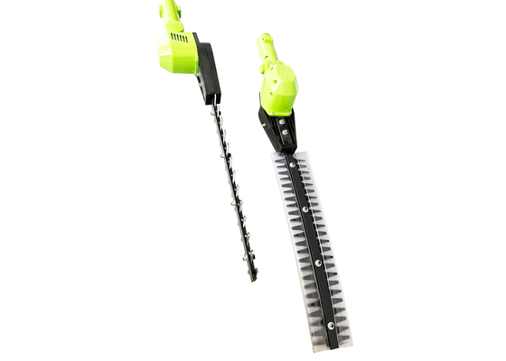 550mm 36V Panjang Tiang Hedge Trimmer Cordless Ringan Panjang Cutter Bar 300mm