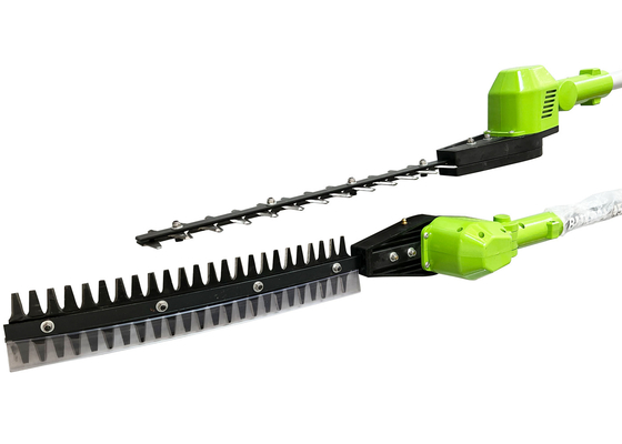 550mm 36V Panjang Tiang Hedge Trimmer Cordless Ringan Panjang Cutter Bar 300mm