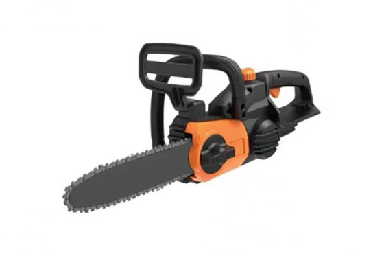 20V 5 &quot;Lithium Hand Held Battery Chainsaw Garden Alat Listrik Dengan Saklar Kunci Ganda