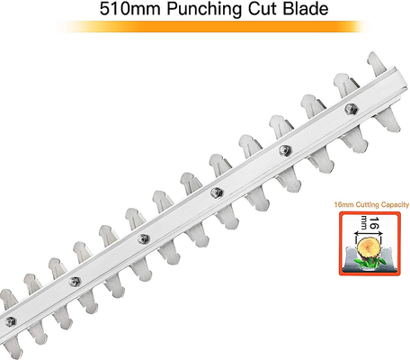 500W 510mm Blade Electric Garden Hedge Dan Branch Cutter ABS Case