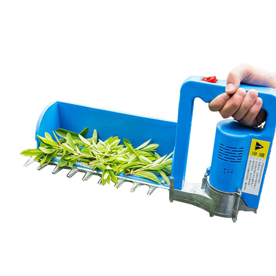 6500r/Min Mesin Pemetik Teh Protable Baterai Pemetik Teh 300mm Pisau 100W