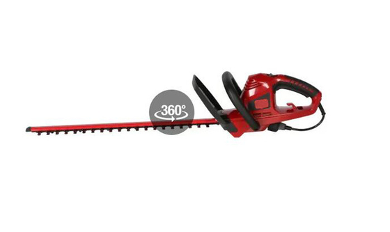 22 Inches Taman Listrik Hedge Trimmer Stainless Steel Dual Action Blade Hedge Trimmer