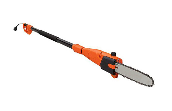 6.5A 2.65m Garden Electric Chainsaw 10 Inch Electric Pole Saw 9.5Ft Untuk Cabang
