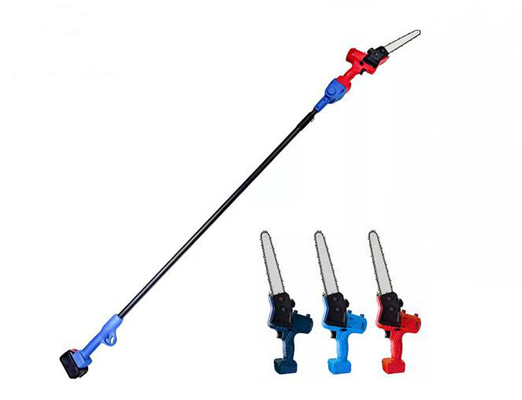 30mm 6.8m/S Baterai Dioperasikan Pemangkasan Chain Saw Pemangkas Pohon Jangkauan Panjang Saw Cutter 710W