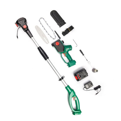 Gagang Panjang Mini Gergaji Listrik Bertenaga BateraiMulti Angle Pole Saw Untuk Pemangkasan Pohon