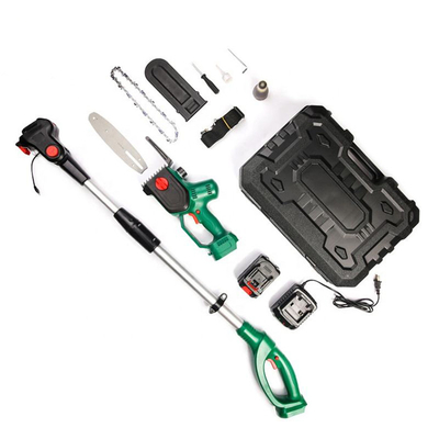 Gagang Panjang Mini Gergaji Listrik Bertenaga BateraiMulti Angle Pole Saw Untuk Pemangkasan Pohon