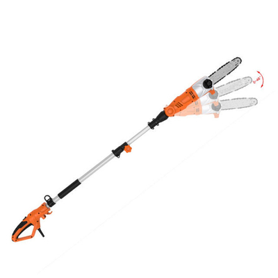 710W Corded Handheld Battery Garden Gergaji Listrik 2.8m Dengan Kepala Yang Dapat Dilepas