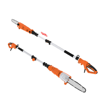 710W Corded Handheld Battery Garden Gergaji Listrik 2.8m Dengan Kepala Yang Dapat Dilepas