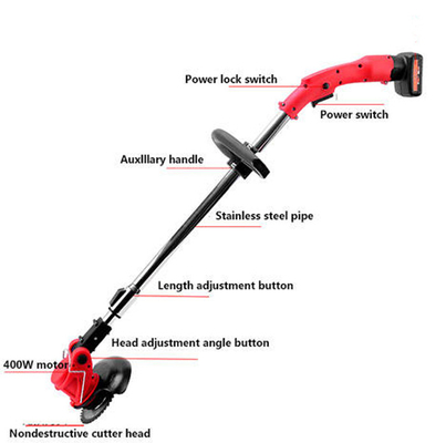 Pemotong Rumput Tanpa Kabel 220v 1500w