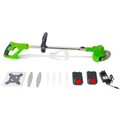 500w Cordless Lawn Mower Dan Trimmer Set Pemotong Rumput Listrik yang Dioperasikan dengan Baterai