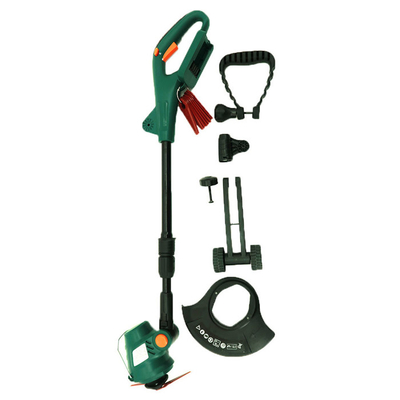 1580W Cordless Electric Hand Grass Trimmer Hand Push Mesin Pemotong Rumput 2 Baterai Li