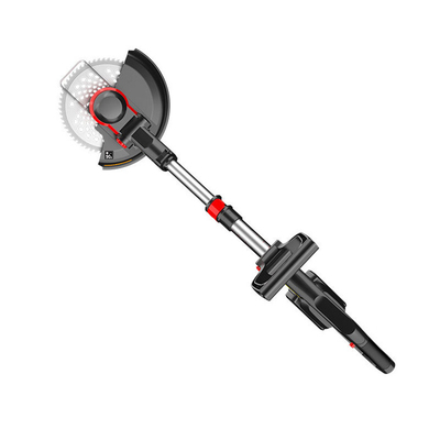 5.5A Pemotong Rumput Tanpa Kabel Listrik 15 Inch Dual Line Auto Feed Head Lawn Edge Cutter