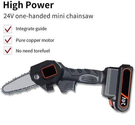 6in 21V Mini Baterai Kecil Mesin Gergaji Genggam Pabrik Pemotong Kayu Lithium Prunner