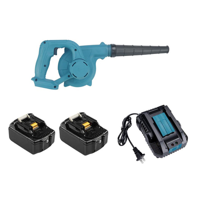60HZ Baterai Listrik Mini Daun Cordless Lawn Blower Vacuum 20V 2 Bagian Tabung