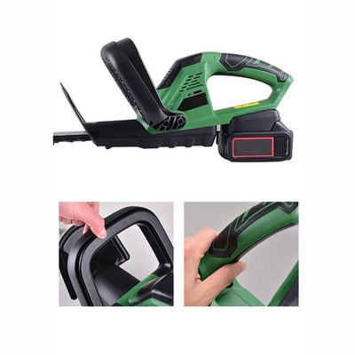 18V 2.0Ah 550mm Mesin Pemotong Lindung Nilai Listrik Pisau Ganda Pemangkas Lindung Nilai Tanpa Kabel Dengan Baterai