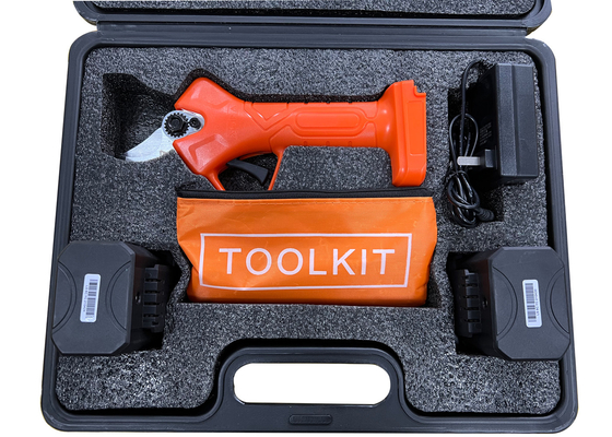 32mm 16.8V Electric Pruning Shear Gunting Pohon Bertenaga Baterai 2.5Ah