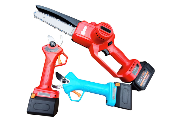 12V Baterai Lithium Chainsaw 4 - 6 Inch Alat Listrik Genggam Untuk Cabang Kayu Dan Pohon