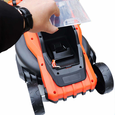 40V Brushless Lithium Electric Lawn Mower Dengan Listrik Isi Ulang Untuk Pekerjaan Taman