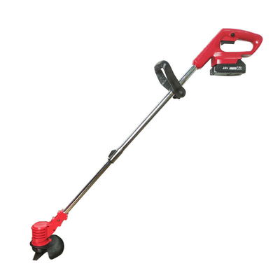 550W 23CM Diameter Pemotong Taman Pemangkas Sikat Rumput Listrik Dengan Baterai Lithium